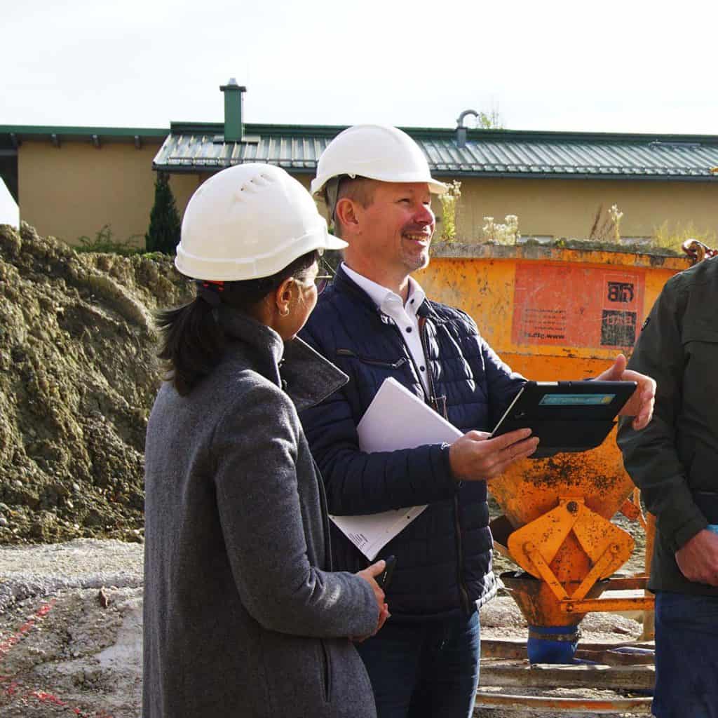 Bauleitung vernetztes Bauen