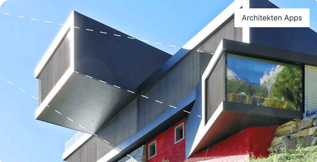 Architektur-Apps Sonnenausrichtung