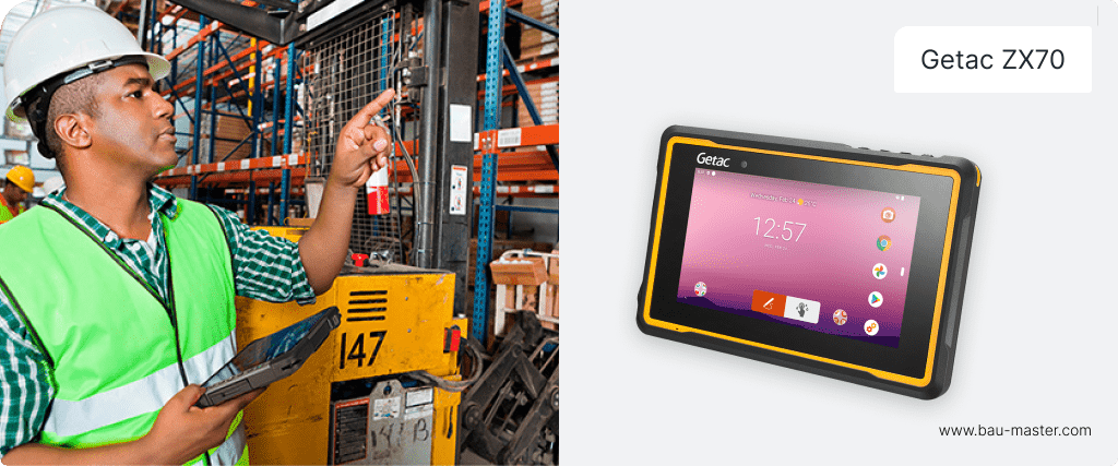 Baustellen Tablet Getac