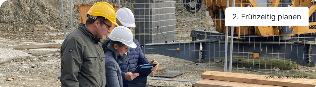 Lean Construction frühzeitig planen