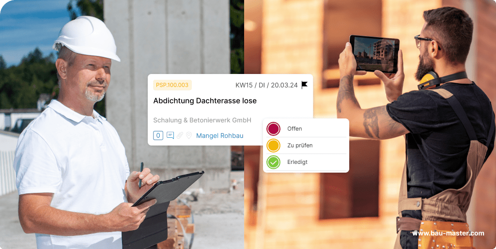 Mängelfreimeldung Ablauf