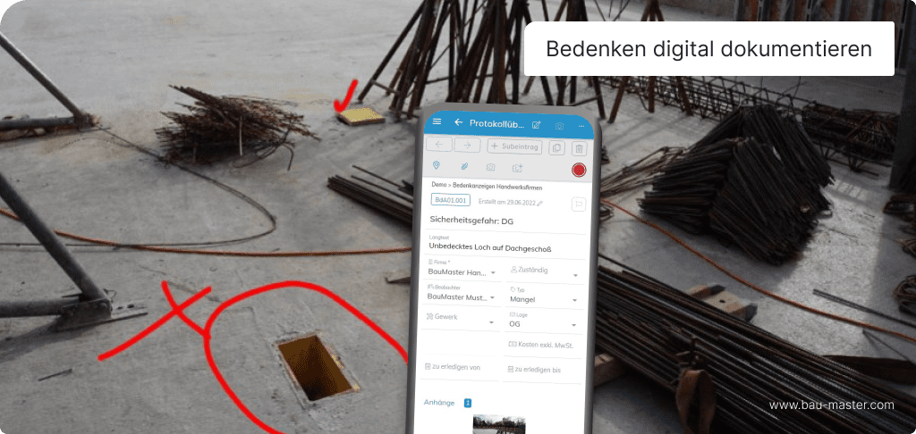 Bedenkenanmeldung VOB Beispiel