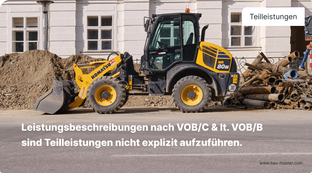 Leistungsbeschreibungen VOB