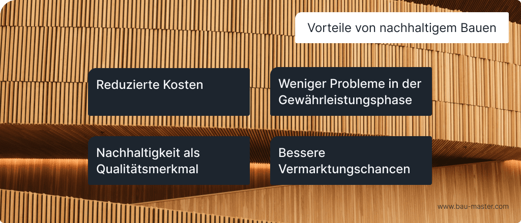 Nachhaltig Bauen Vorteile