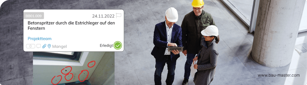 Rechtswirksamkeit von Baustellenprotokollen