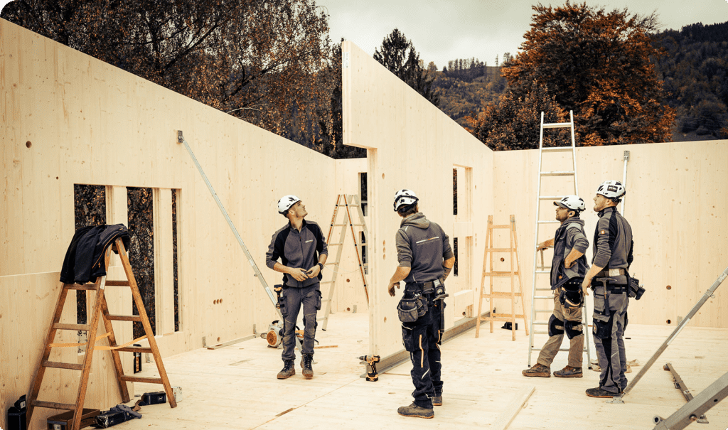 SOS-Kinderdorf Baustelle