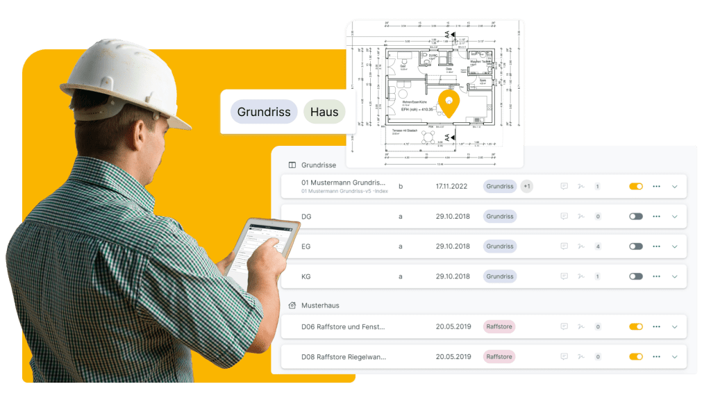 Digitales Baugedächtnis Pläne