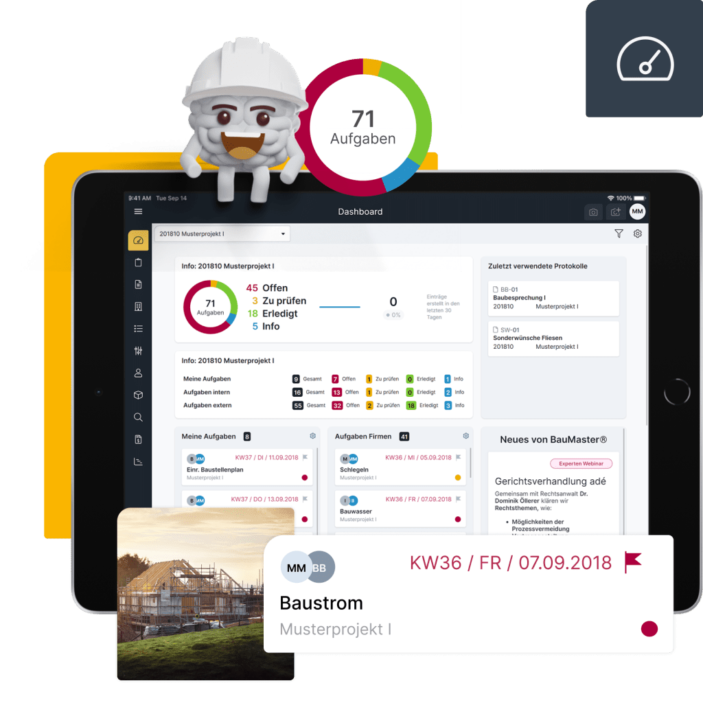 Aufgabenmanagement Header