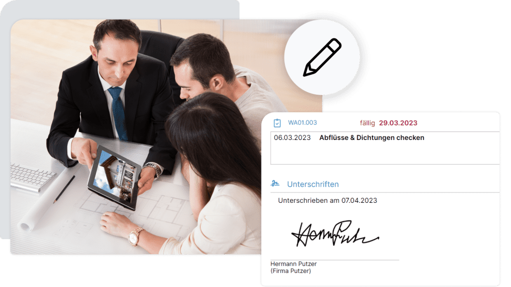 Bauabnahmeprotokoll Software Screen3