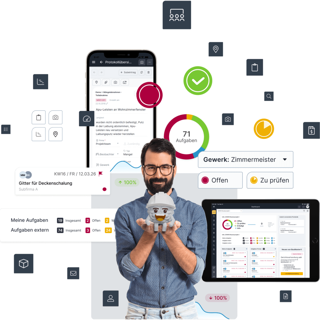 BauMatser - Baumanagement App