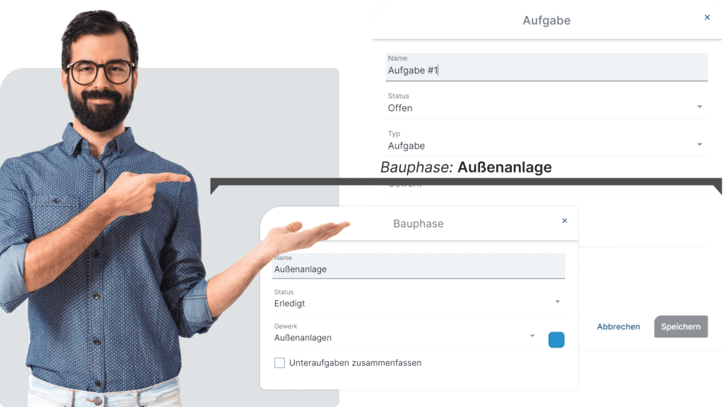 Bauzeitenplan Software Screen2