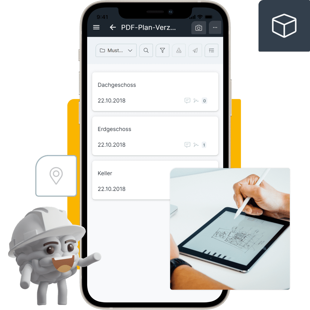 Digitale Bauakte Header