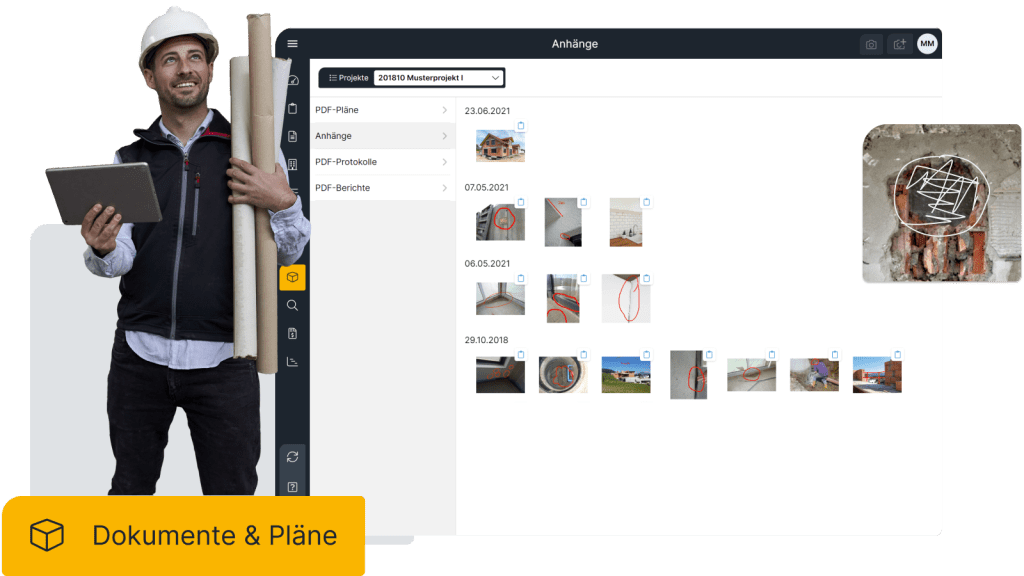 Fotodokumentation Baustelle Screen3
