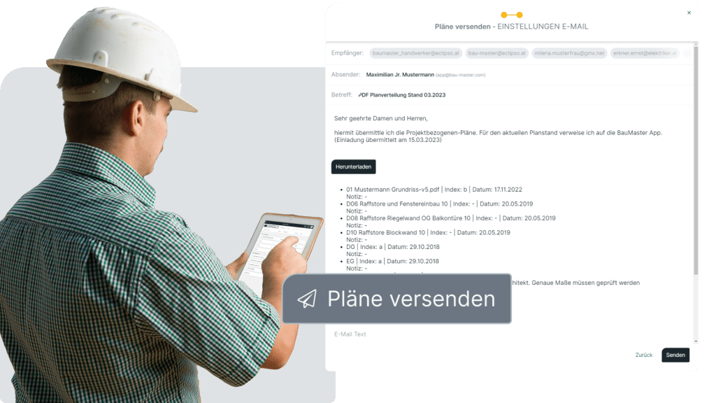 Planmanagement App Screen3
