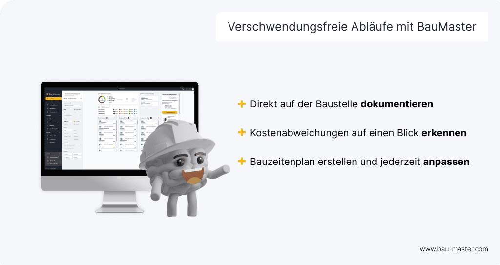 Lean Prinzipien mit BauMaster