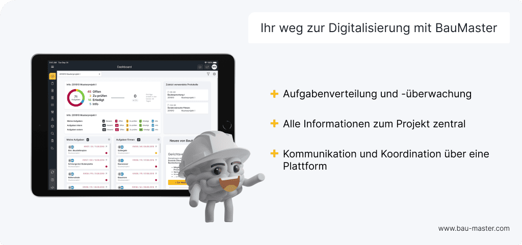 Aufmass App Vorteile BauMaster