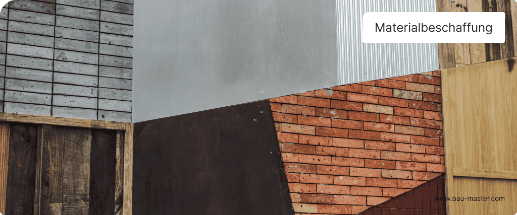 Handwerker App Vorschau Materialbeschaffung