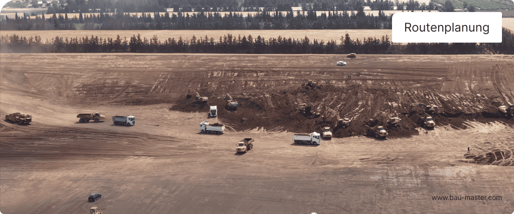 Handwerker App Vorschau Routenplanung