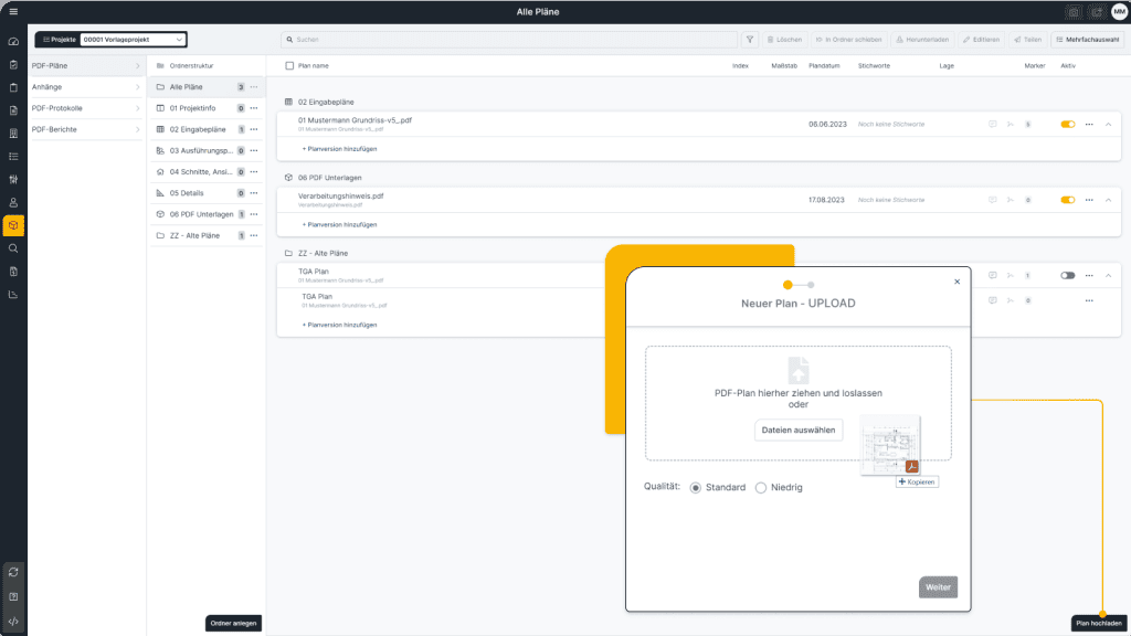 Bautagebuch für Architekten Screen2