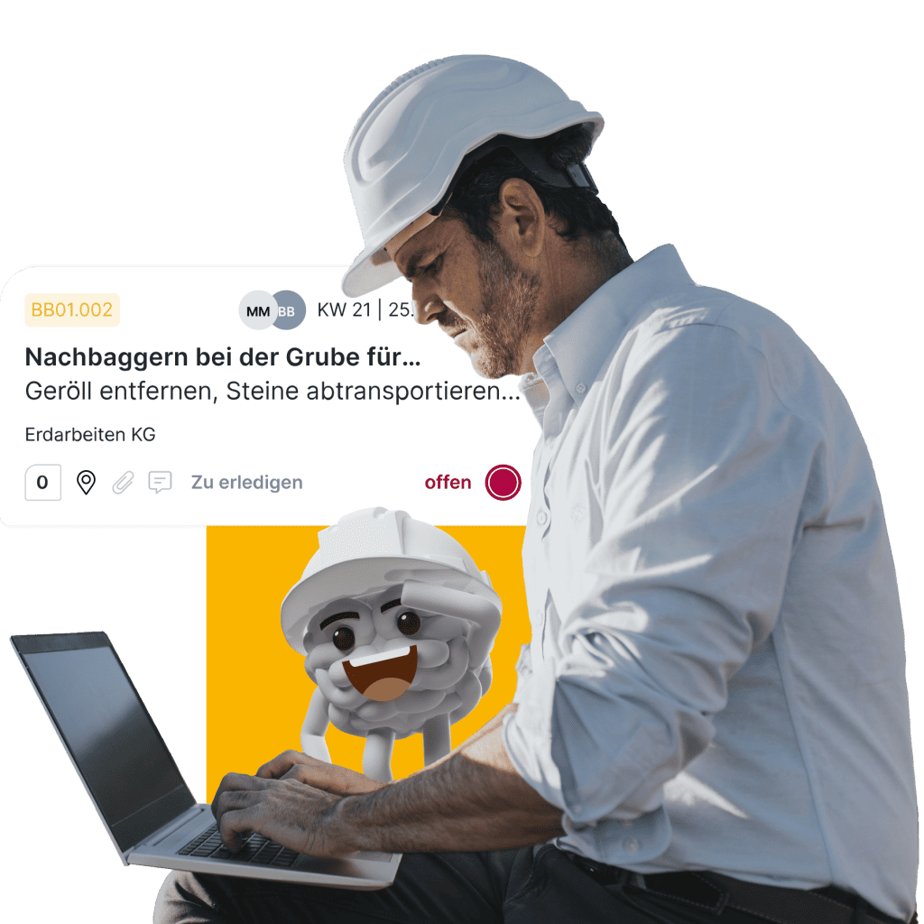 Software für Bauunternehmen Header