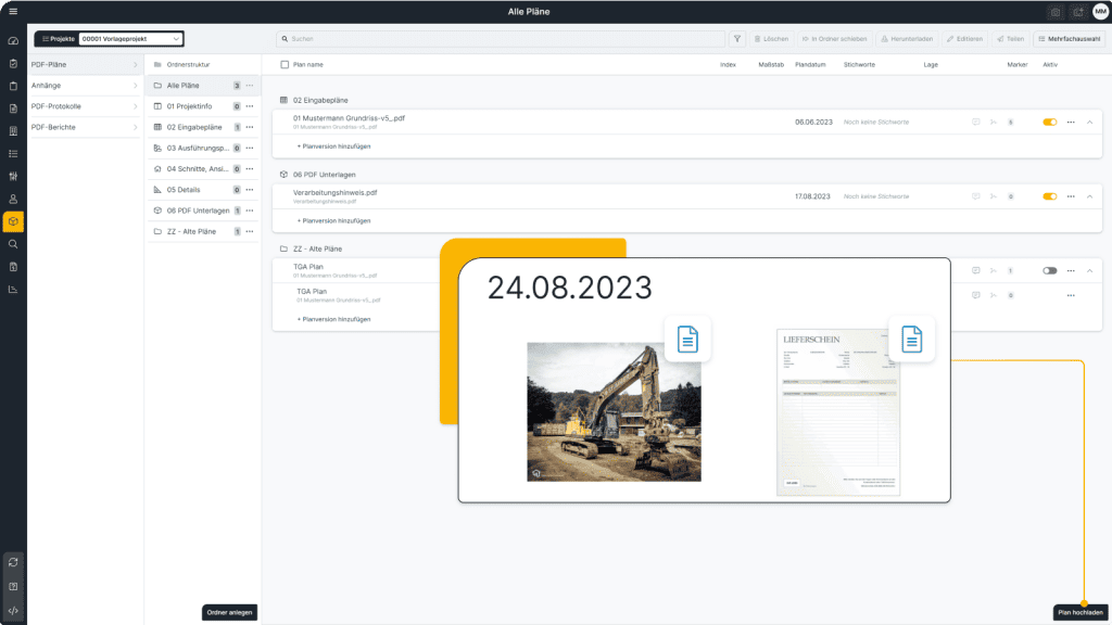 Software für Bauunternehmen Screen2