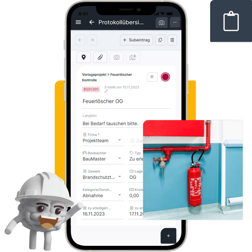Brandschutz Software Header