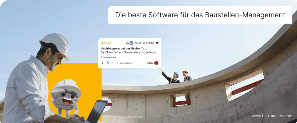 Innenarchitektur Software Baustellenmanagement