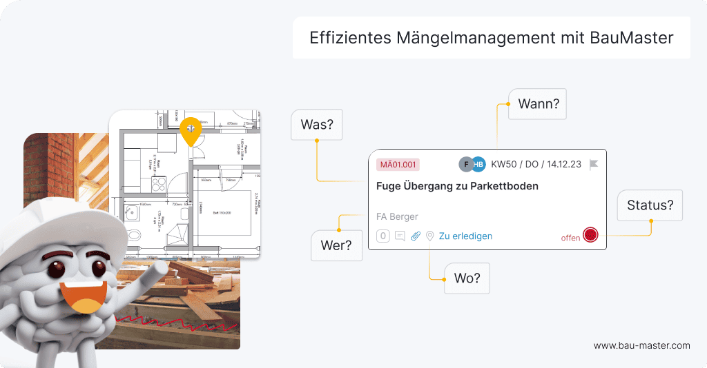 VOB Mängelanzeige Mängelmanagement