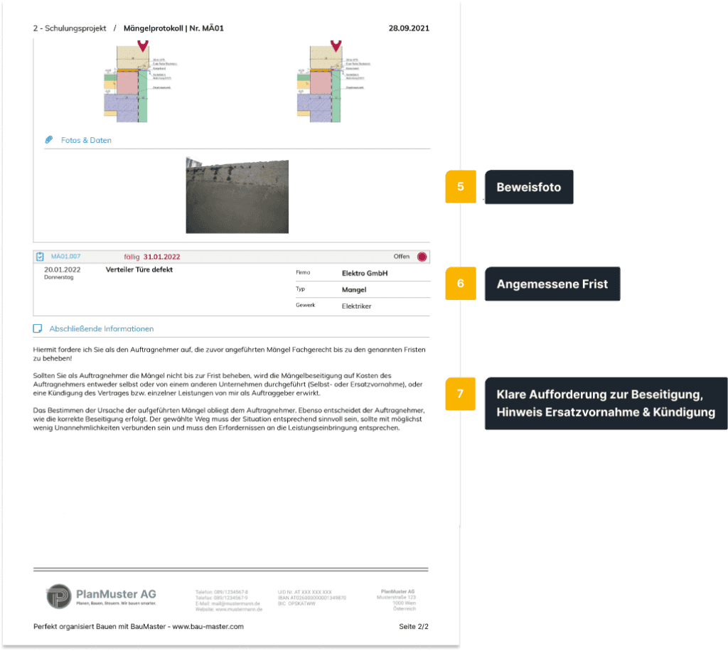 Mängelanzeige VOB Bestandteile2