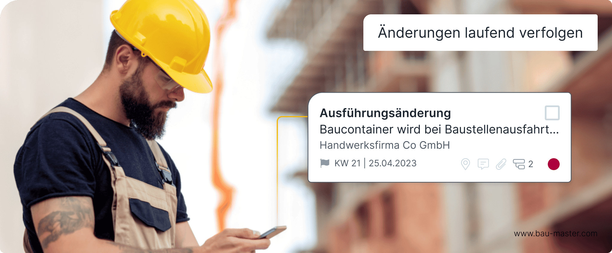 Bauablauf Störungsquellen