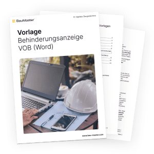 Bauhinderungsanzeige Vorschau