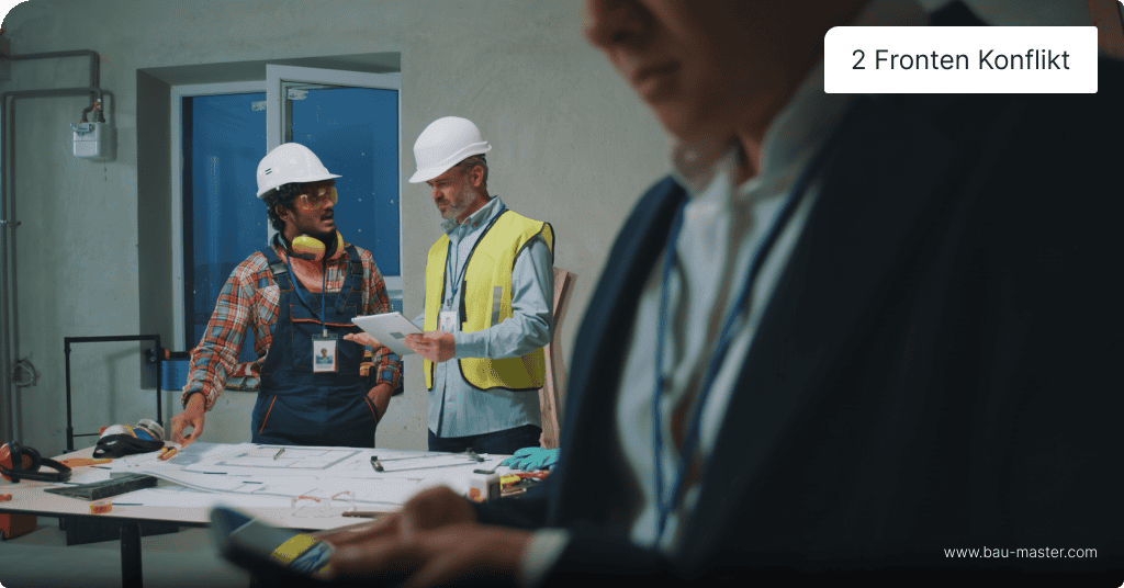 planungsphase konflikt