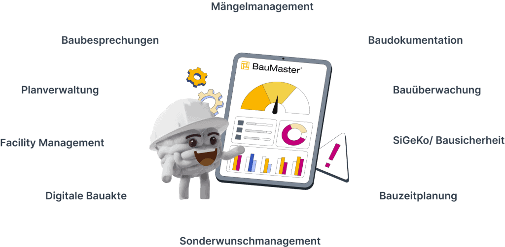 Einsatzbereiche BauMaster
