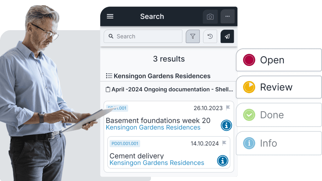 Search & Filter - Screen 1