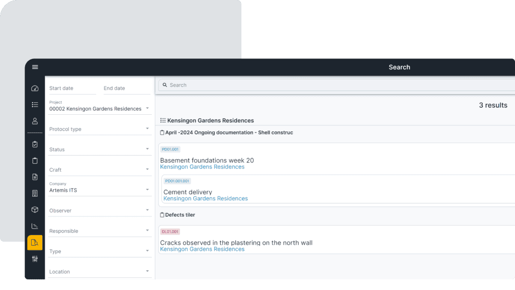 Search & Filter - Screen 2