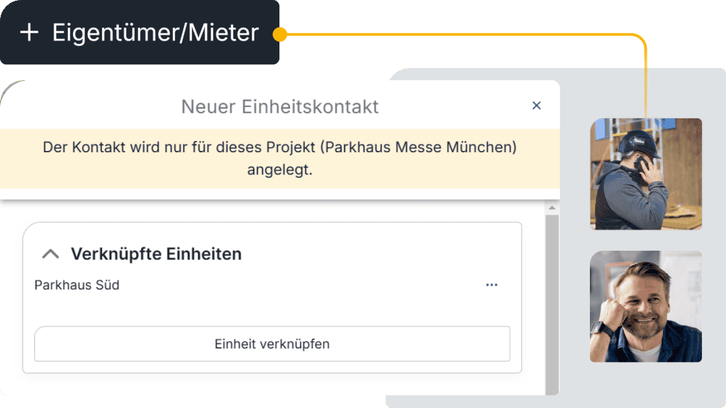 CAFM Software Kontaktverwaltung