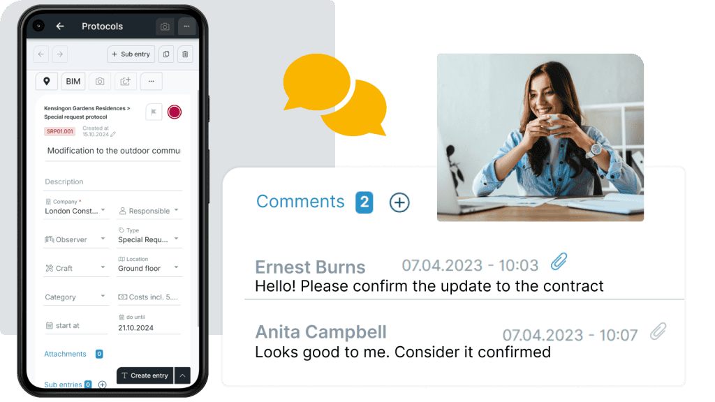 Change order management software - Screen 3