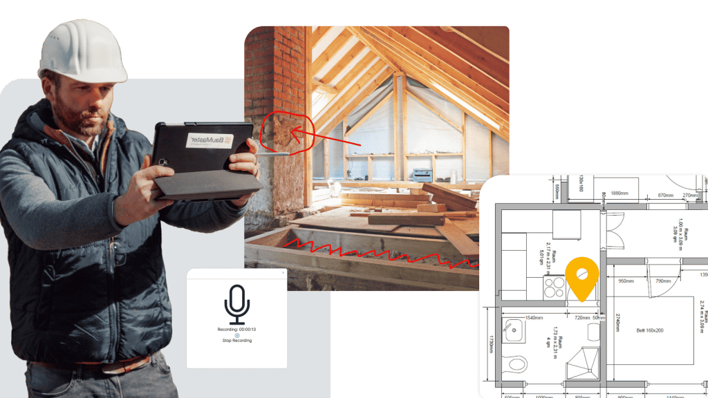 Construction defect management software - Screen 1