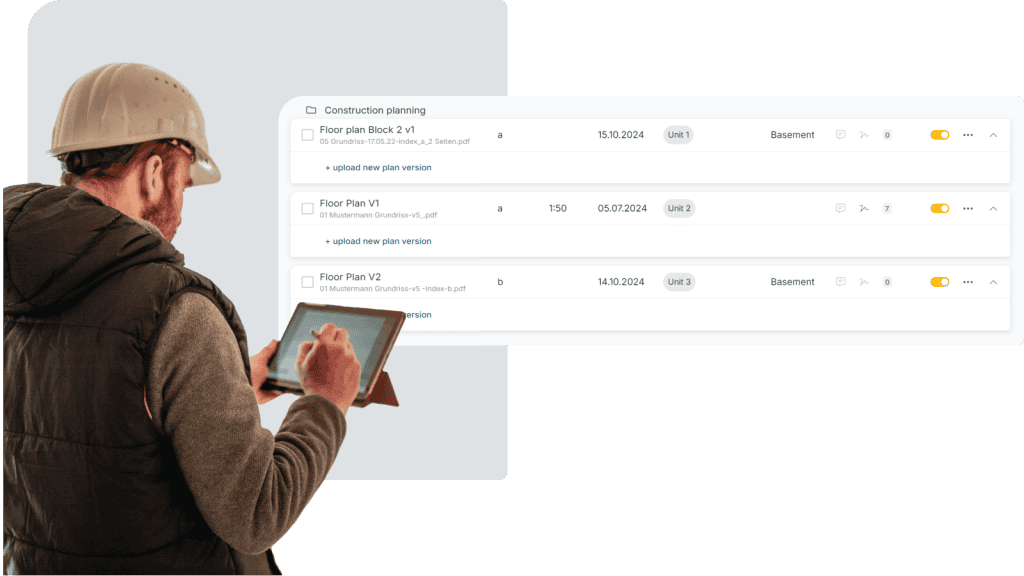 construction documentation software - Screen 3