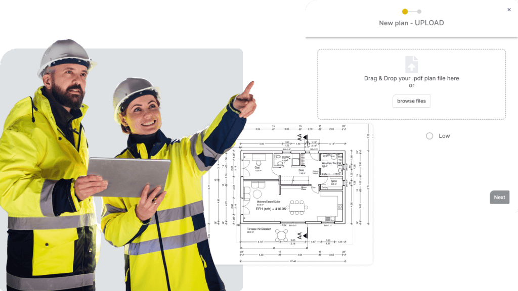 Construction drawing management software - Screen 1