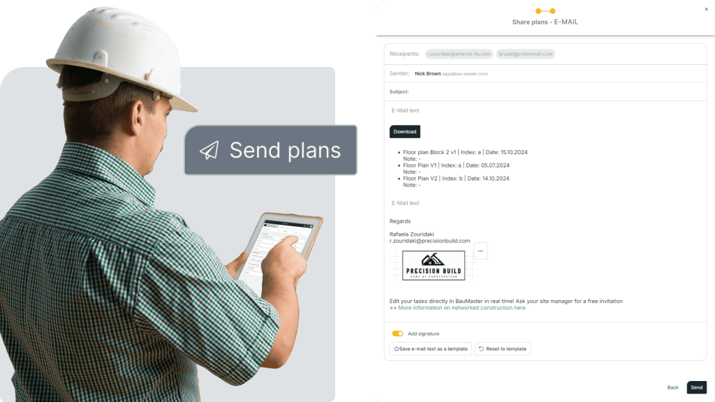 Construction drawing management software - Screen 3
