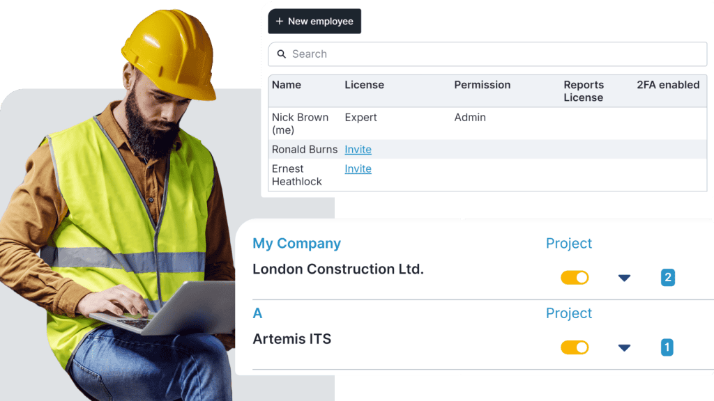 Construction project management software - Screen 2
