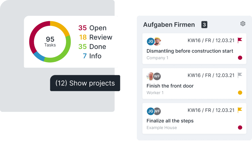 construction task management - screen 2