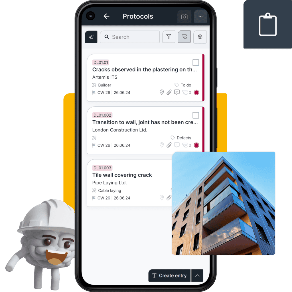 Facility management software Header
