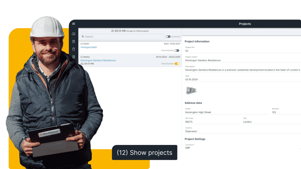 Feature Overview Projects