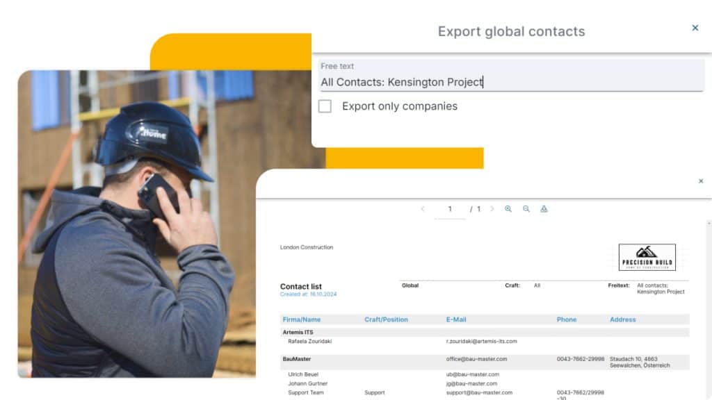 Feature Overview CRM Contacts