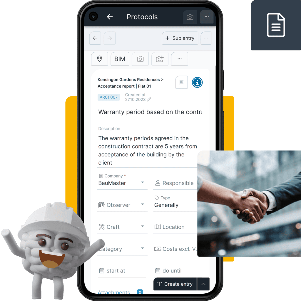 Warranty management Header